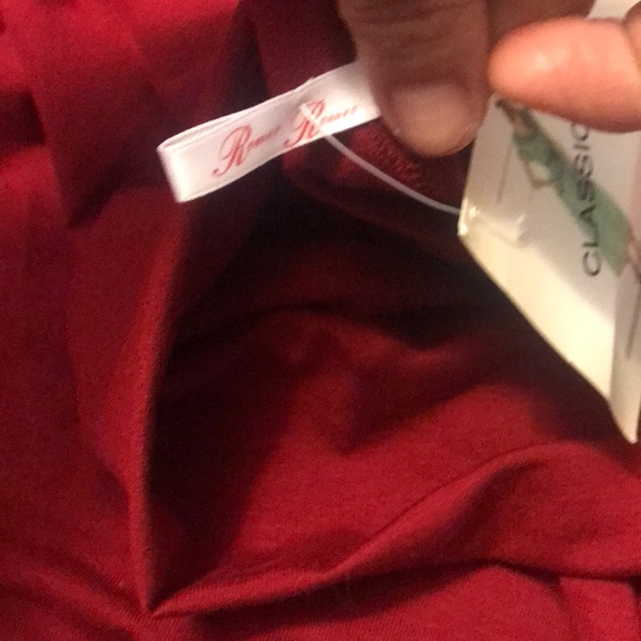 Crimson Red Long Sleeve Tunic - Picture 6 of 6